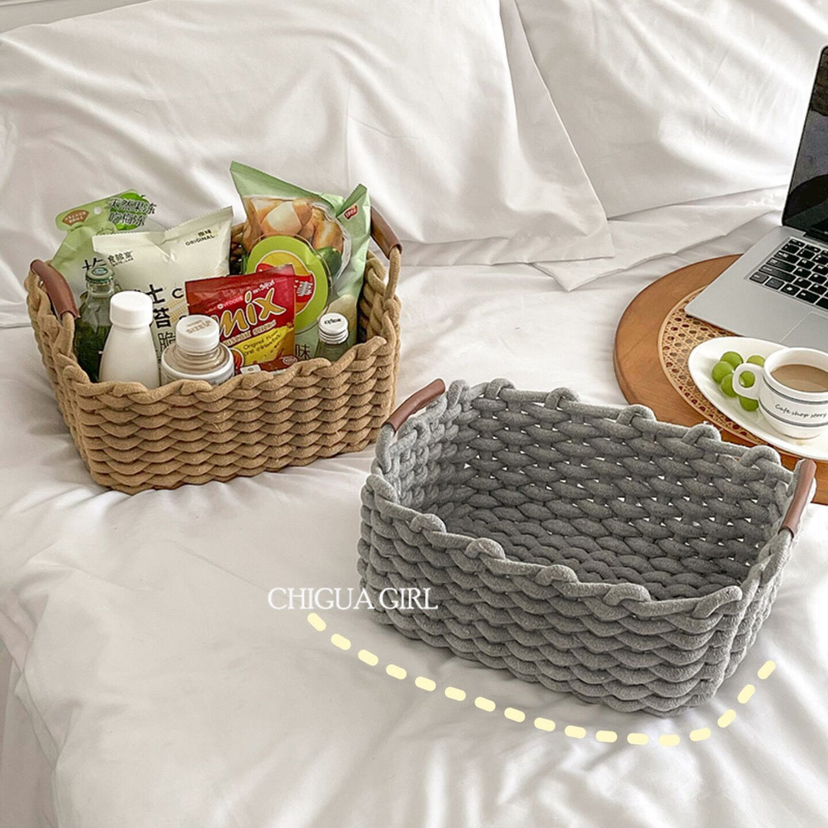 Handcrafted Woven Storage Basket