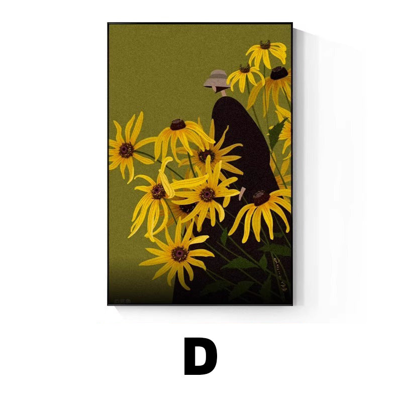 Artistic Floral Wall Art Homeandso