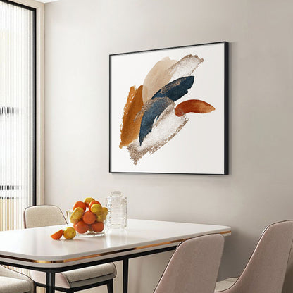 Abstract Expressionist Framed Canvas Artwork Homeandso