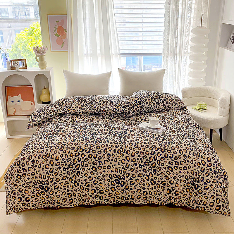 Luxury Floral Print Bedding Set