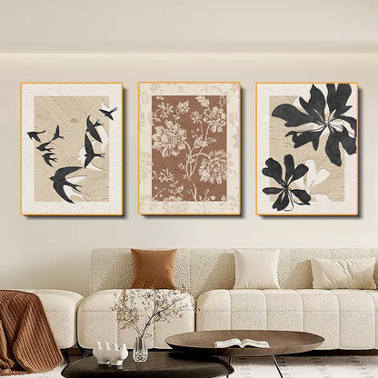 Elegant Bamboo-Inspired Framed Wall Art Homeandso