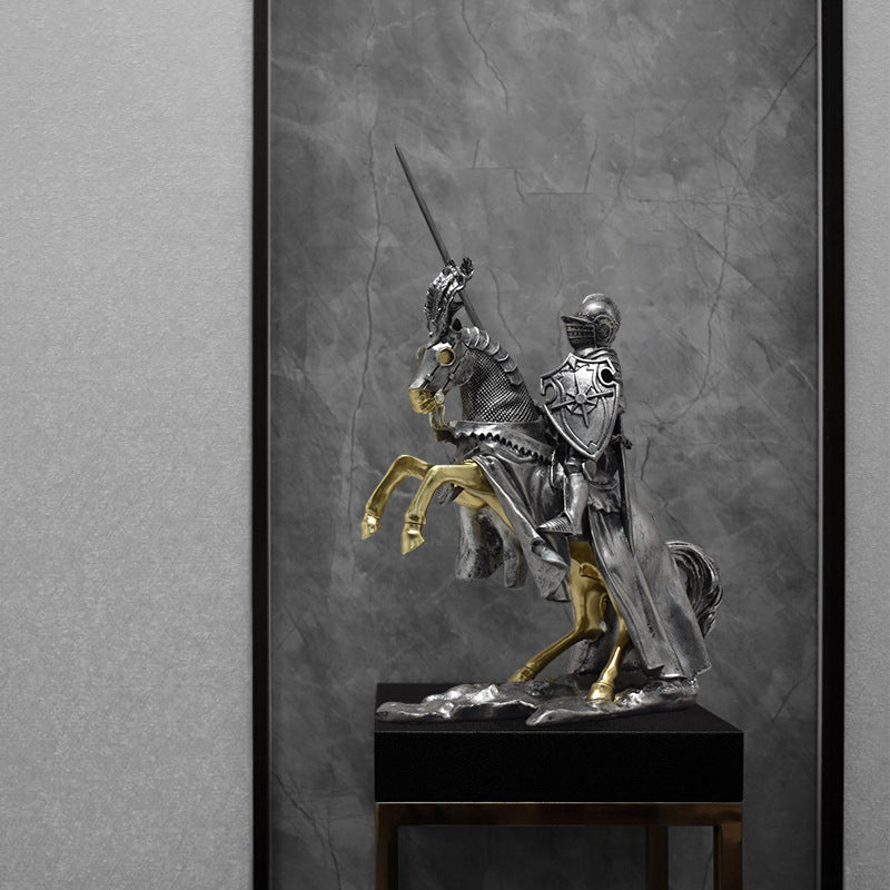 Decorative Knight Figurine Homeandso