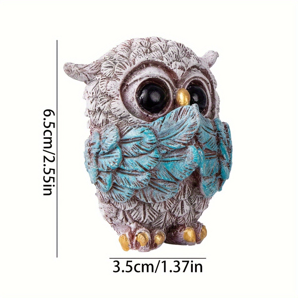 Decorative Owl Figurine Set Homeandso
