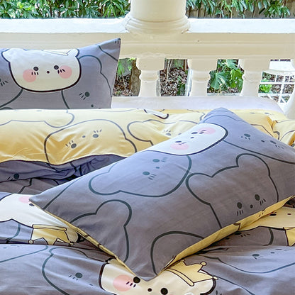 Stylish Plaid Bedding Set