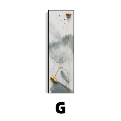 Elegant Vertical Abstract Wall Art Homeandso