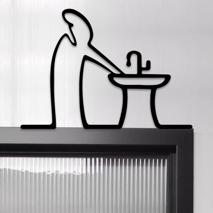 Decorative Bathroom Wall Art Homeandso