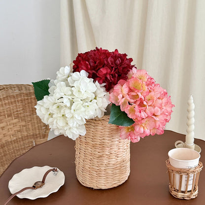 Faux Hydrangea Flower Stem