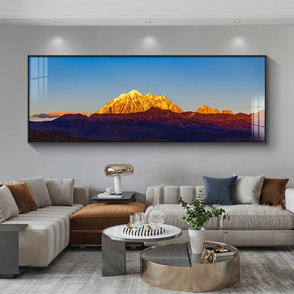 Framed Mountain Landscape Artwork Homeandso