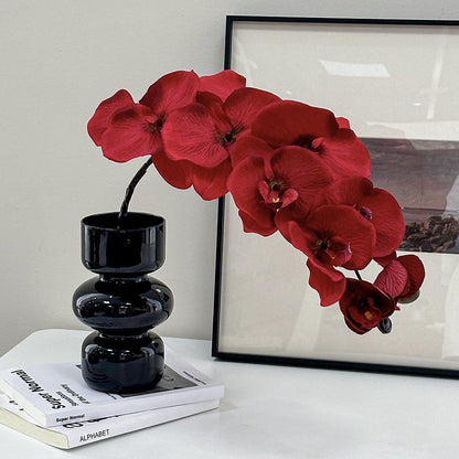 Decorative Faux Orchid Arrangement