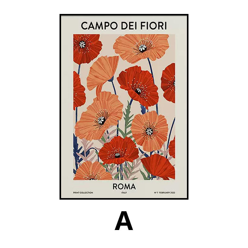 Botanical Themed Wall Art Print Homeandso