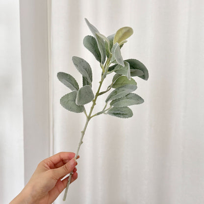 Decorative Faux Leaf Stem for Home Decor