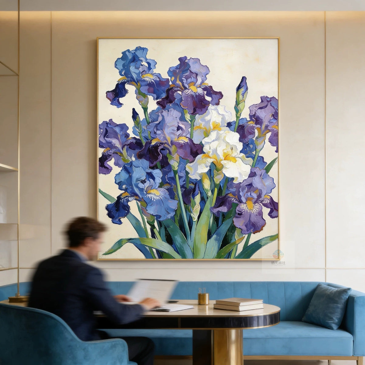 Floral Impressionist Canvas Artwork Homeandso 1789035107