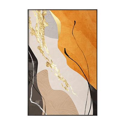 Modern Geometric Abstract Canvas Art Homeandso