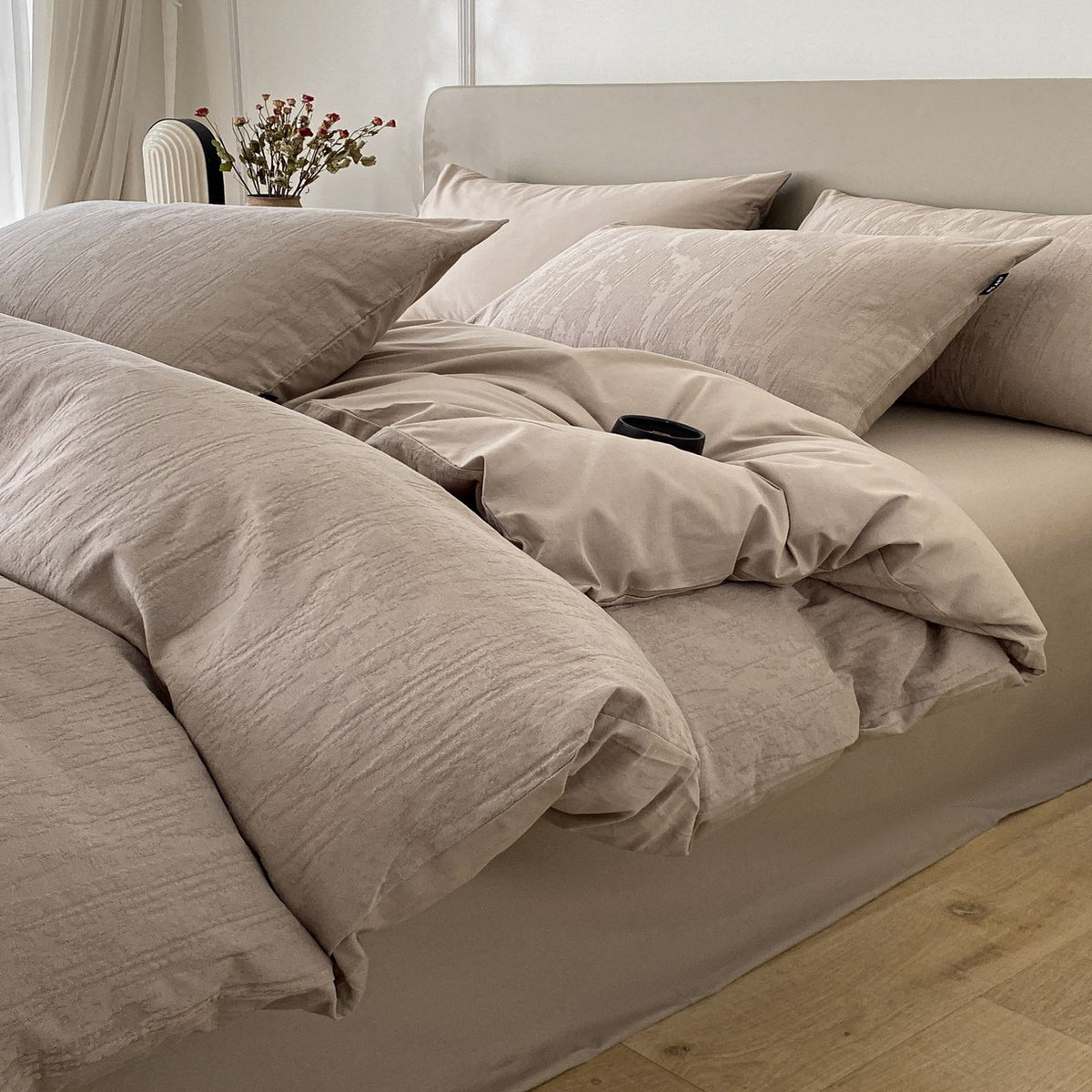 Textured Duvet Cover Set