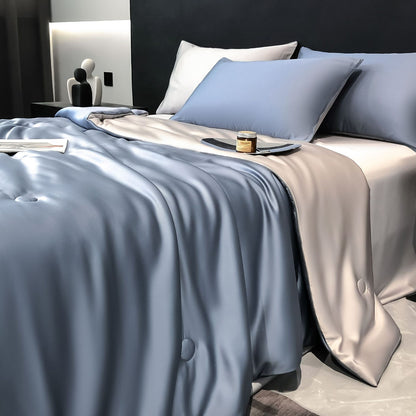 Decorative Luxurious Silk Bedding Set Homeandso