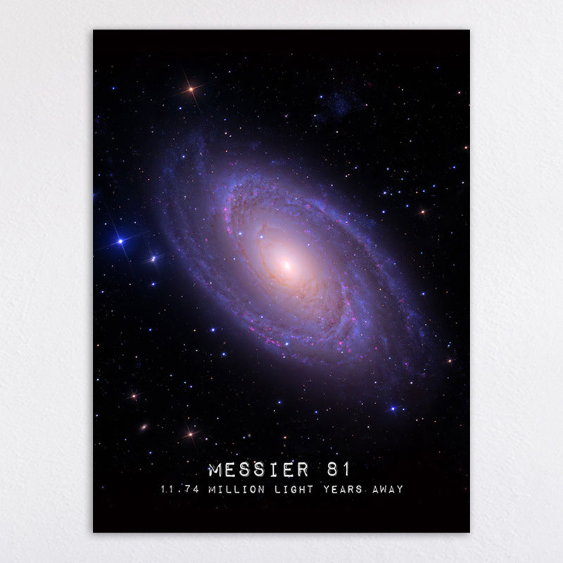Cosmic Nebula Art Print Homeandso