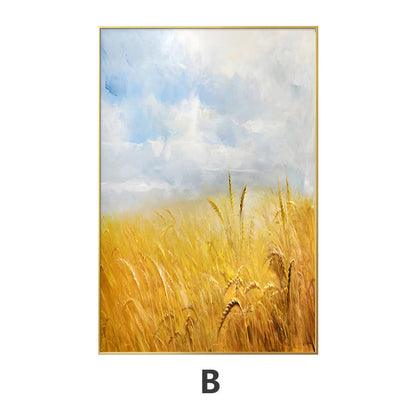 Farmhouse Landscape Framed Wall Art Homeandso