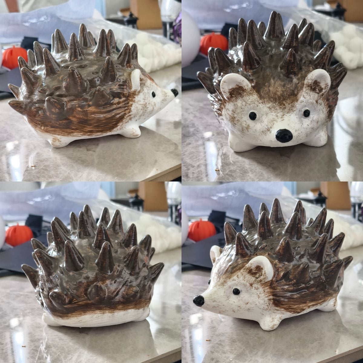 Decorative Hedgehog Planter Homeandso
