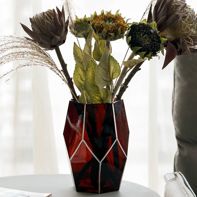 Decorative Geometric Vase