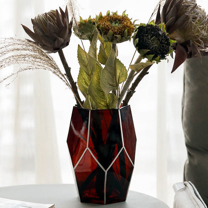 Decorative Geometric Vase
