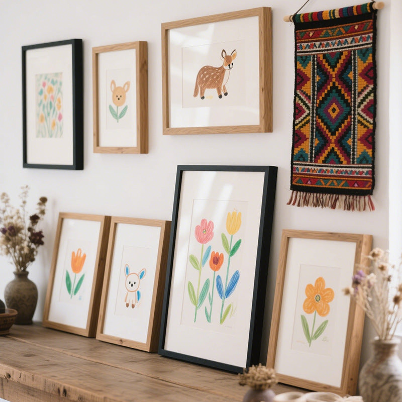 Artistic Framed Nature Wall Art