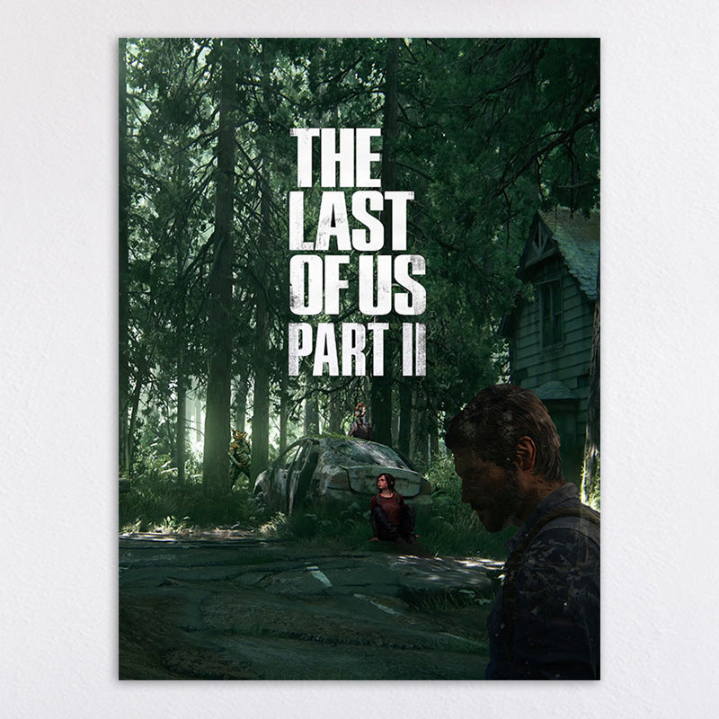 The Last of Us Part II Character Wall Art Homeandso
