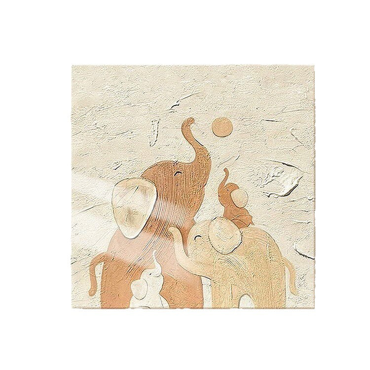 Elephant-Themed Decorative Wall Art Homeandso