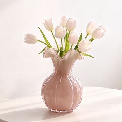 Artistic Glass Flower Vase
