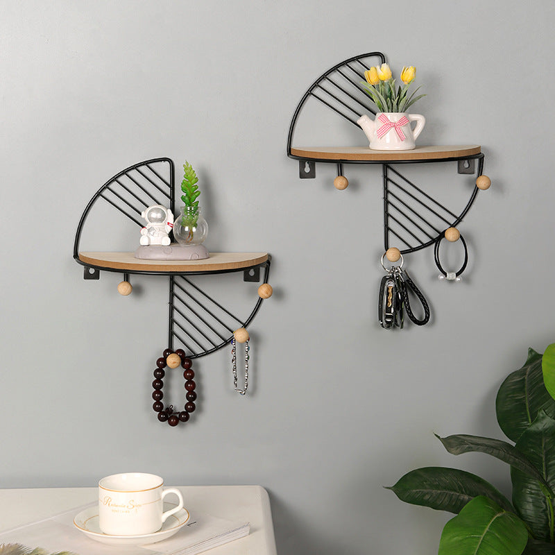 Modern Geometric Wall Shelf Homeandso