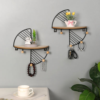 Modern Geometric Wall Shelf Homeandso