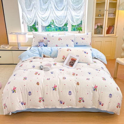 Playful Cartoon-Themed Bedcover Set