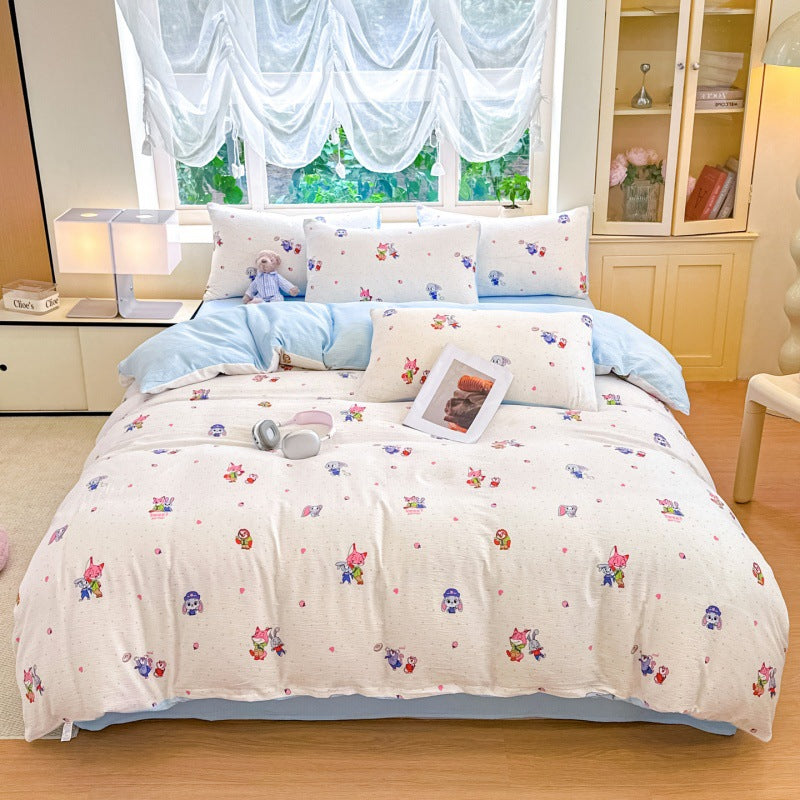 Playful Cartoon-Themed Bedspread Set Homeandso