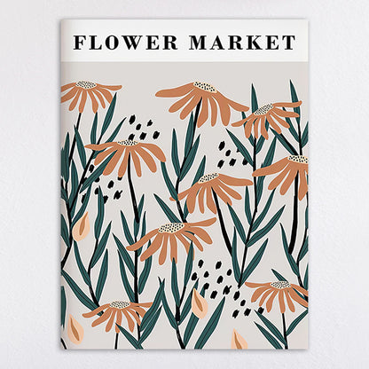 Decorative Flower Market Wall Art Homeandso