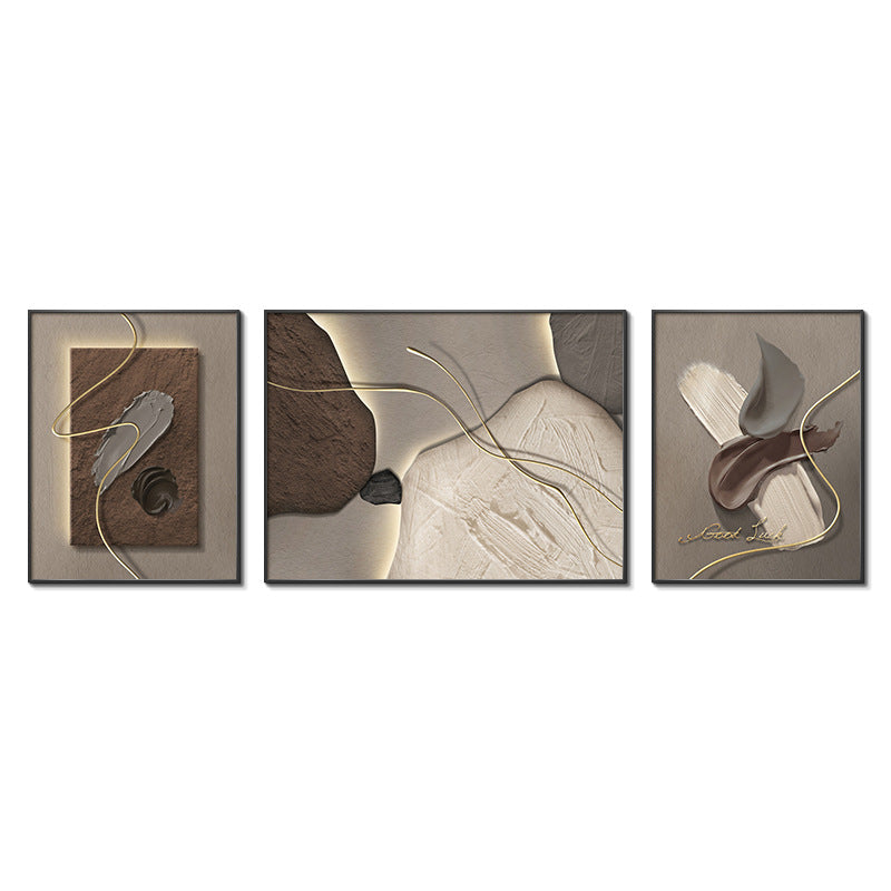 Abstract Textured Framed Wall Art Set Homeandso