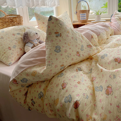 Soft Textured Duvet Cover Set