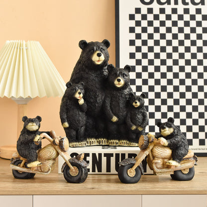 Charming Bear Figurine Homeandso
