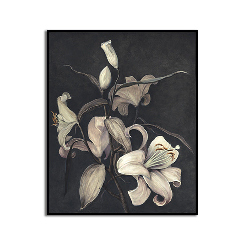 Elegant Floral Canvas Artwork Homeandso