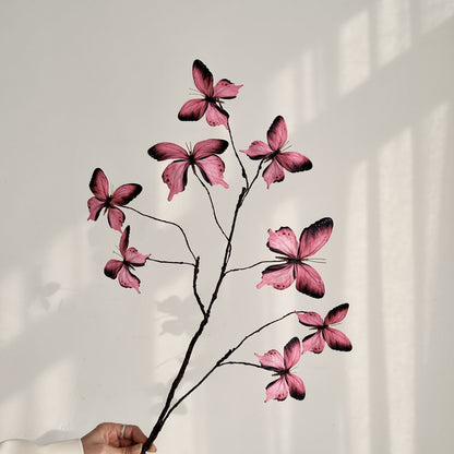 Decorative Butterfly Stem for Home Floral Display