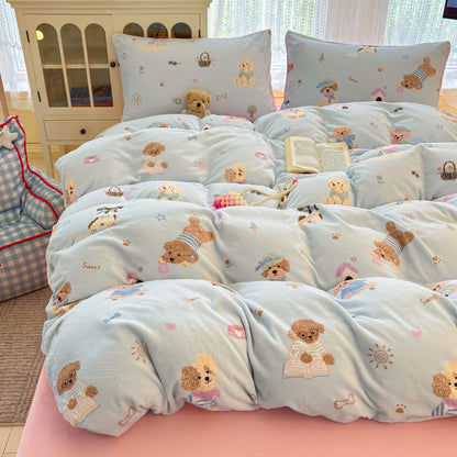 Playful Animal-Themed Comforter Set Homeandso