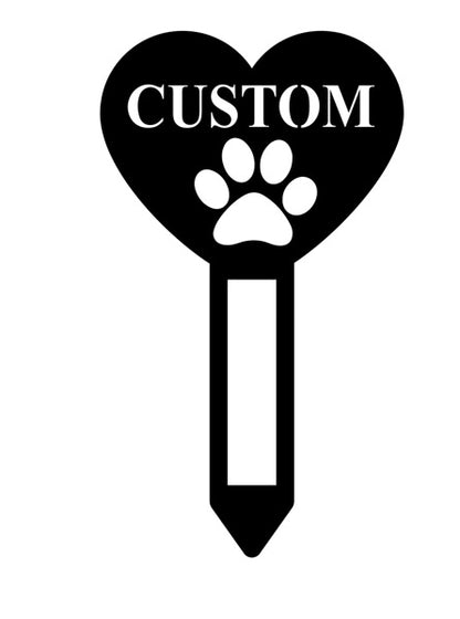Customized Cat Garden Marker Homeandso