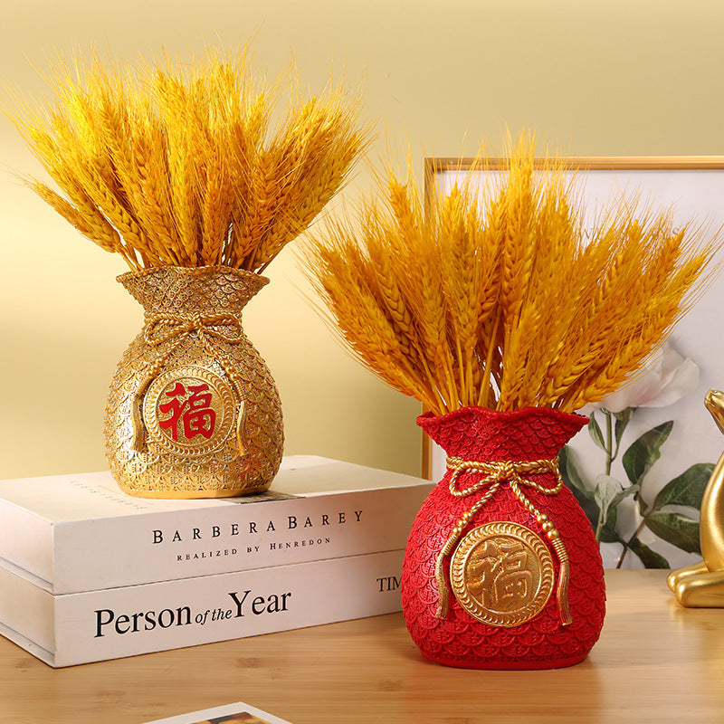 Decorative Golden Deer Figurine Set Homeandso
