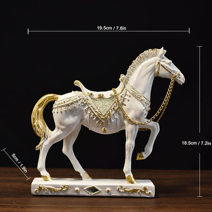 Artistic Decorative Horse Figurine Homeandso