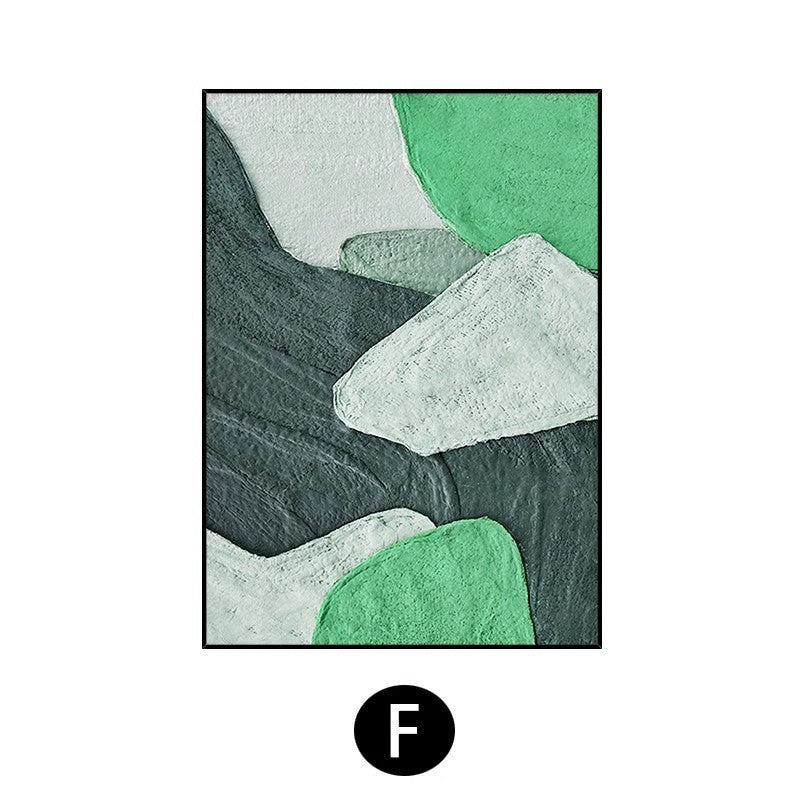 Contemporary Geometric Canvas Artwork Homeandso