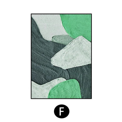 Contemporary Geometric Canvas Artwork Homeandso