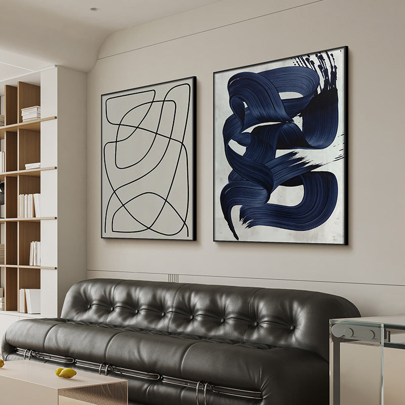 Abstract Brushstroke Wall Art Homeandso