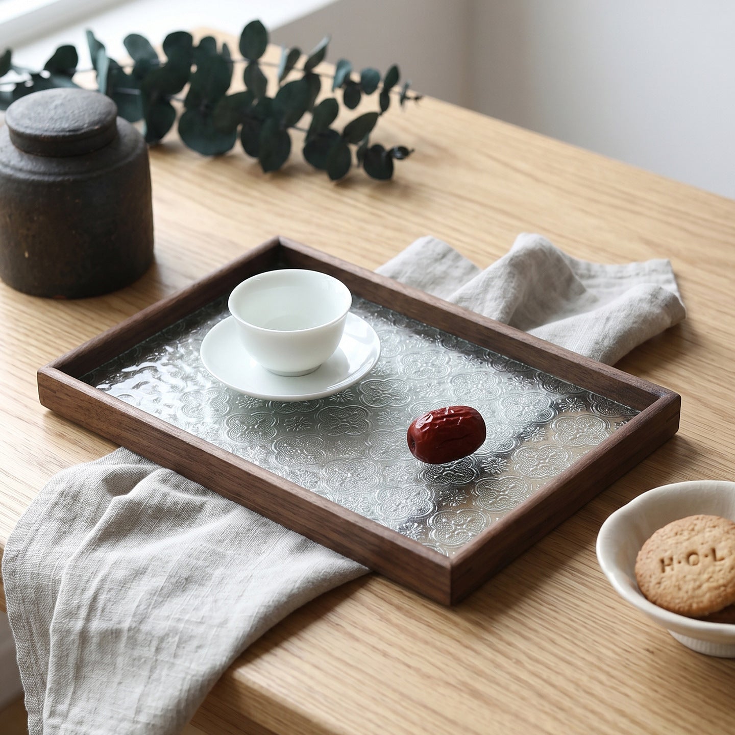 Decorative Rectangular Serving Tray Homeandso