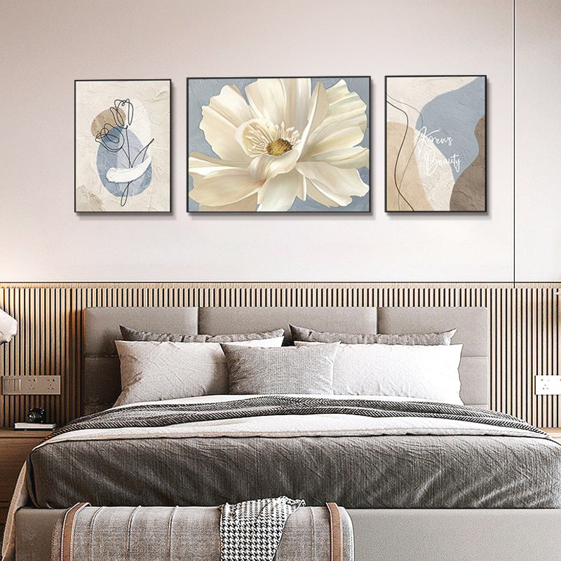 Elegant Framed Abstract Floral Art Set Homeandso