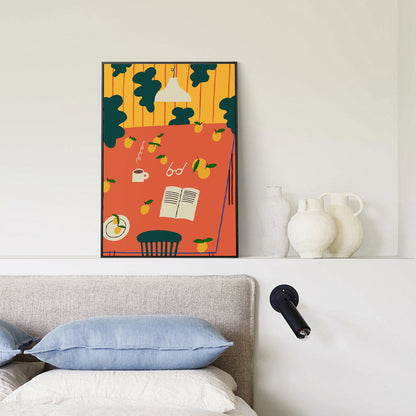 Decorative Floral Art Print Homeandso