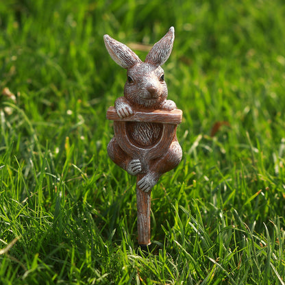 Playful Frog Garden Stake Homeandso