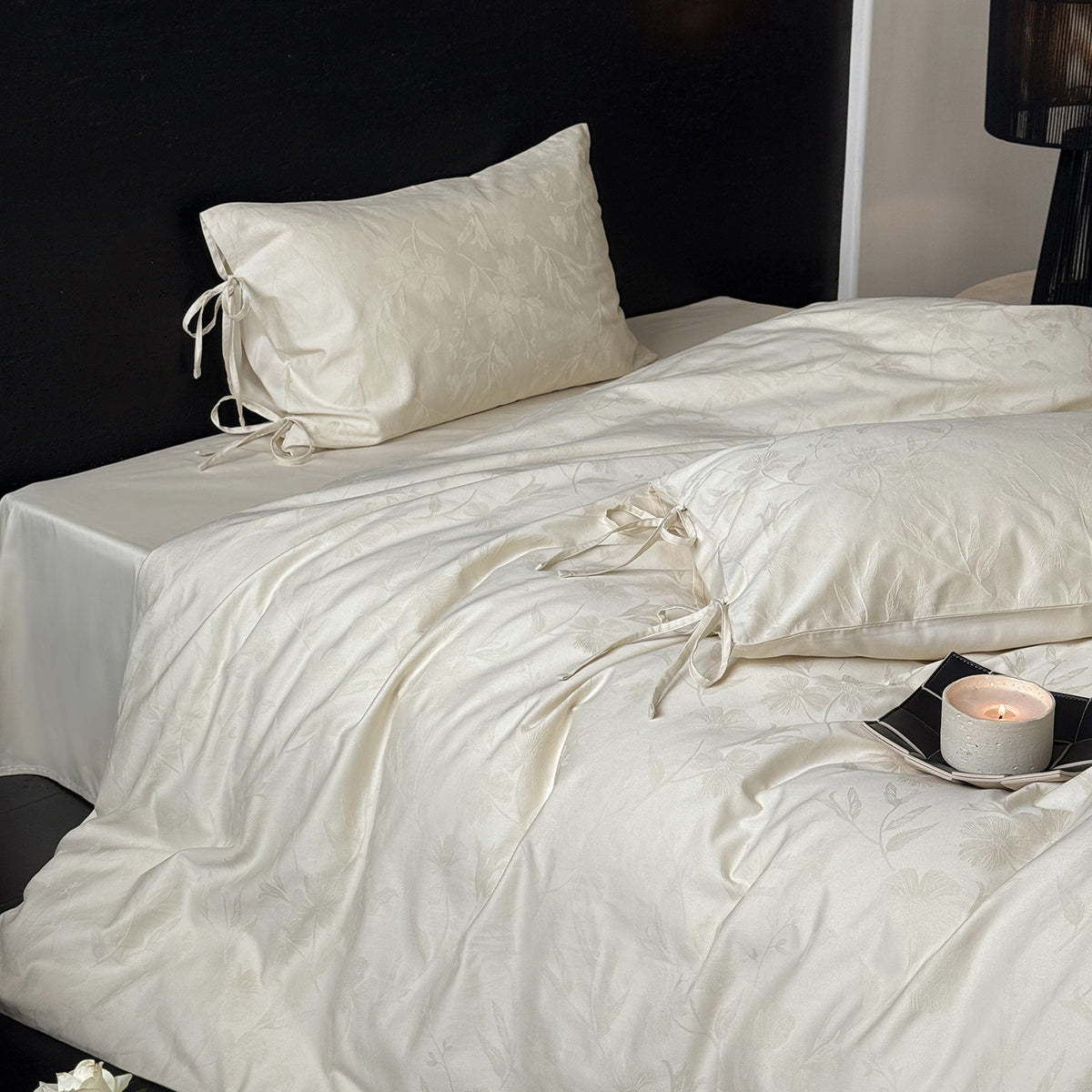 Luxurious Silk Bedding Set Homeandso